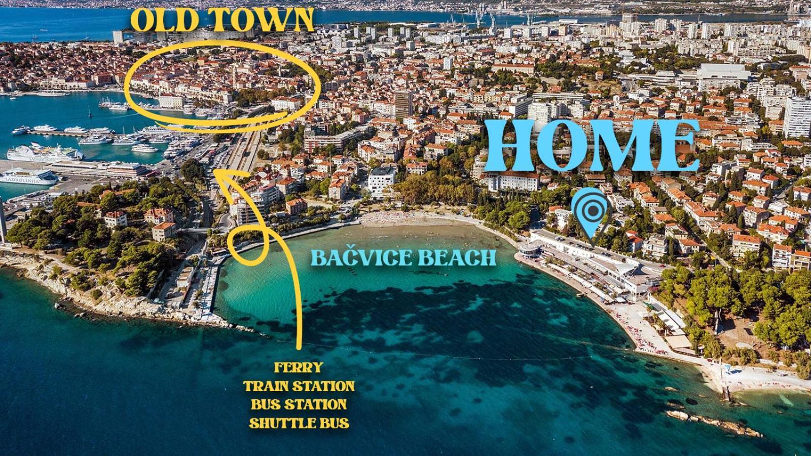 Gasthof Luxury Seaside House Noble- Location In Town