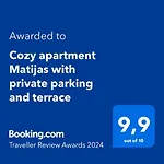 Cozy Apartment Matijas With Private Parking And Terrace