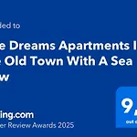 Blue Dreams Apartments In The Old Town With A Sea View