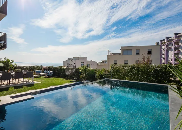 New Luxury Apartment With Private Heated Pool And Amazing Terrace With Seaview
