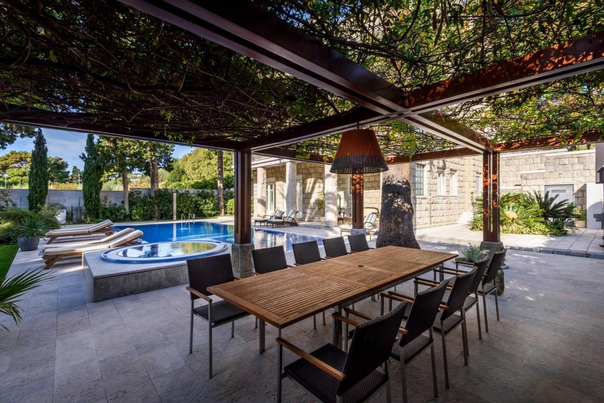 Villa Meje Heated Pool, Jacuzzi, Sauna Split