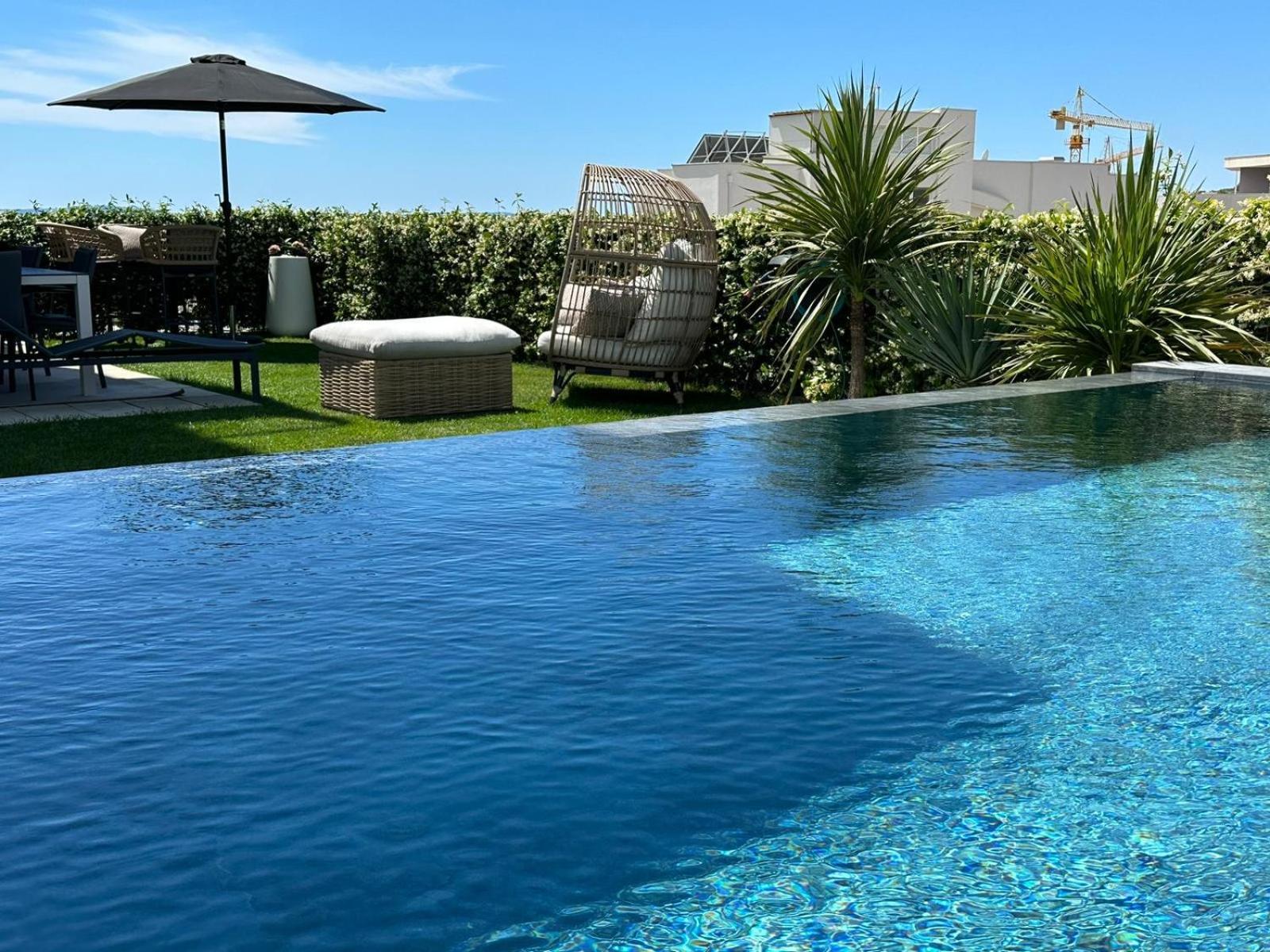 Apartment New Luxury With Private Heated Pool And Amazing Garden With Seaview *