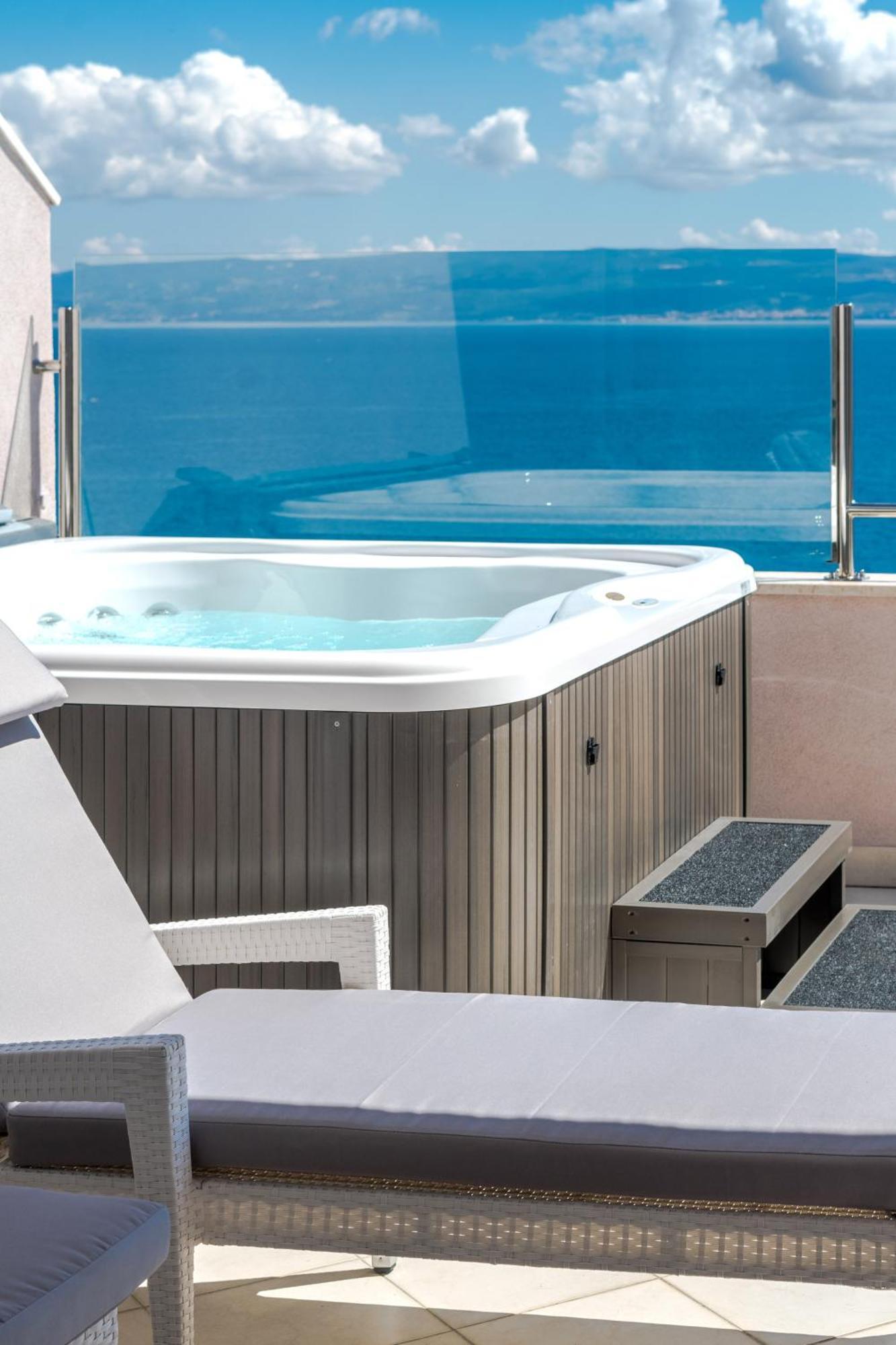 Apartamento Penthouse With Terrace And Hot Tub - Ivan Split