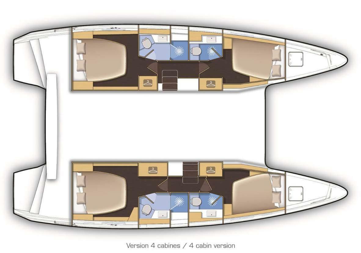 Luxury Catamaran Lagoon 42, Ac & Gn Botel *