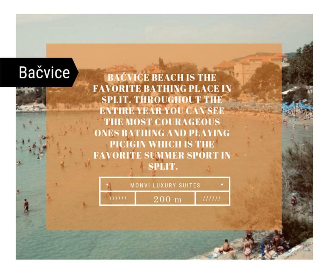 Monvi Luxury Suites Near Bacvice Beach And Old Town Apartment