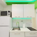 Purple & Apple Green