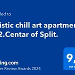 Artistic Chill Art Apartment 2+2.Centar Of Split.
