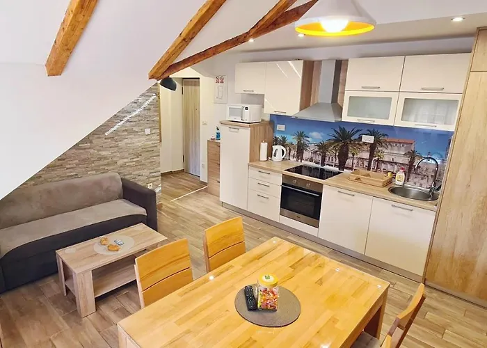 Attic Split Apartment Near City Centre