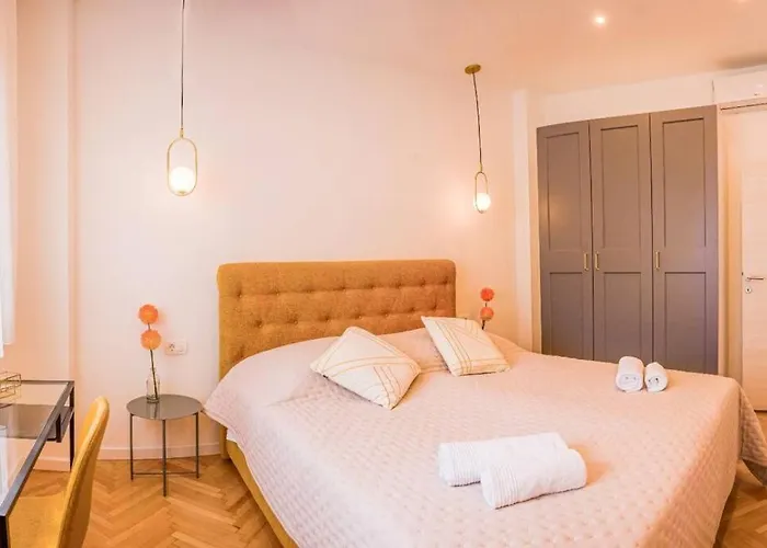Luksuzni Apartman Ribica U Samom Centru Grada