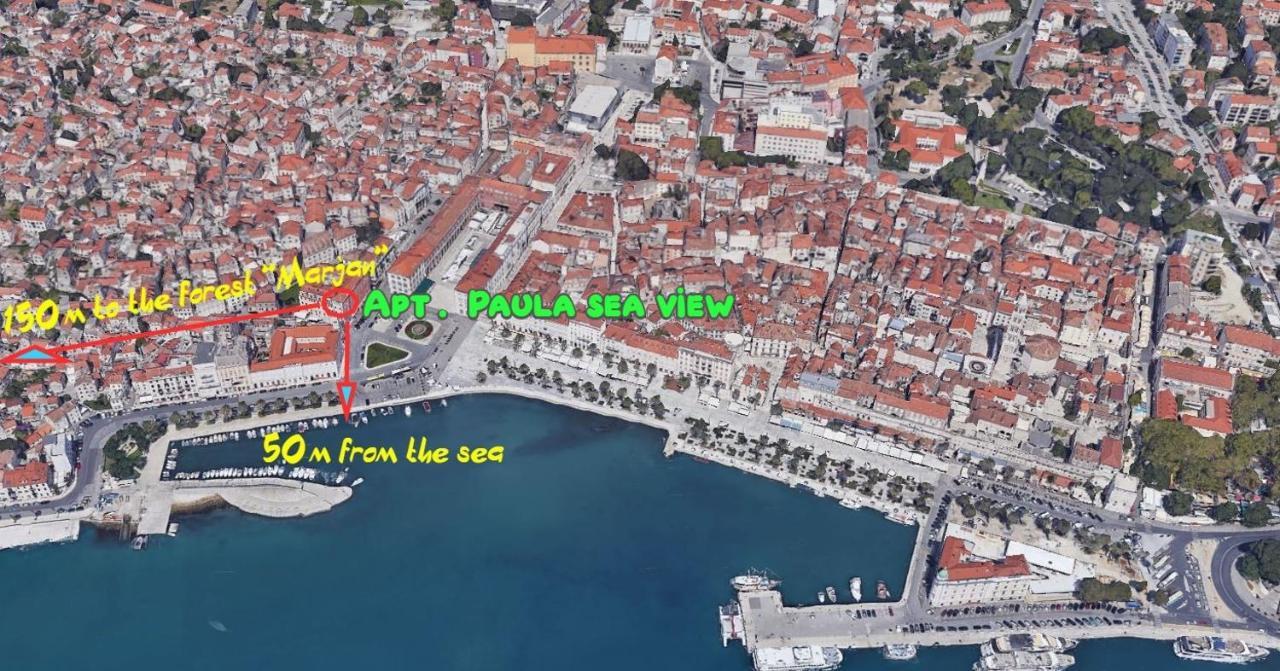 Top Of The Tops Center Apartment, Best Sea View In Town Split