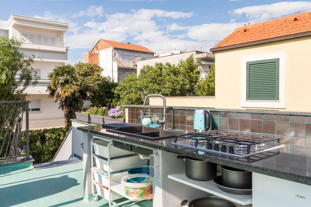 Boutique Triple House With Garden & Roof Terrace * Split
