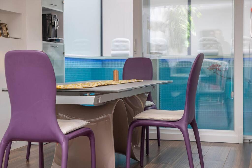 Luxury Martinis With Pool Split