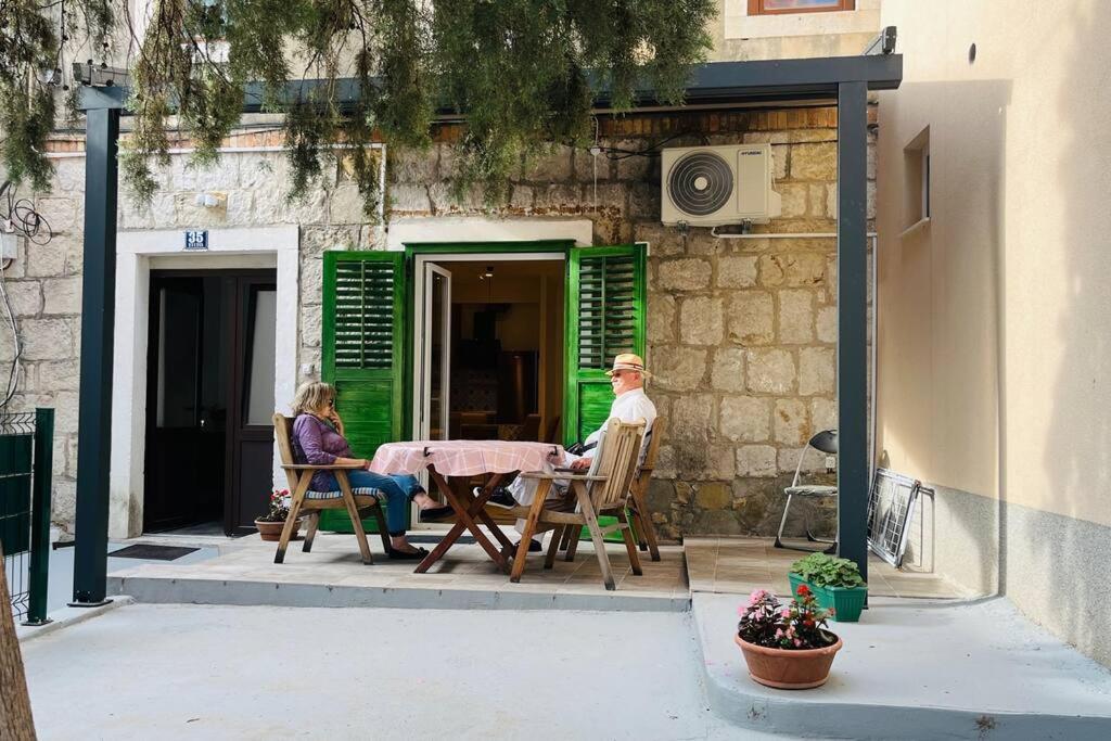 Stone House With Cute Terrase Split