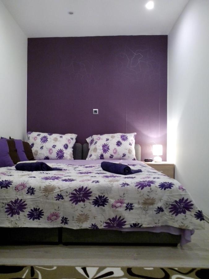 Purple & Apple Green Appartement