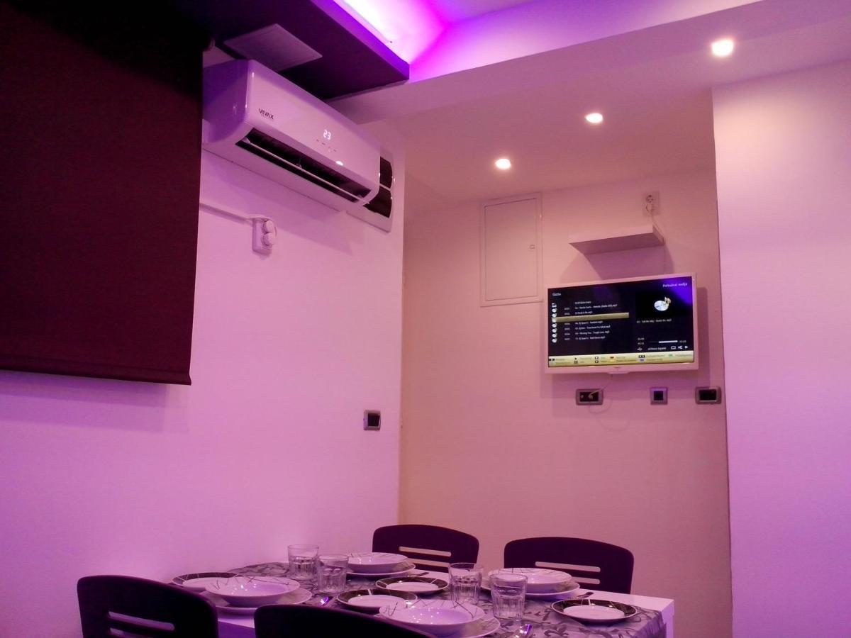 Purple & Apple Green