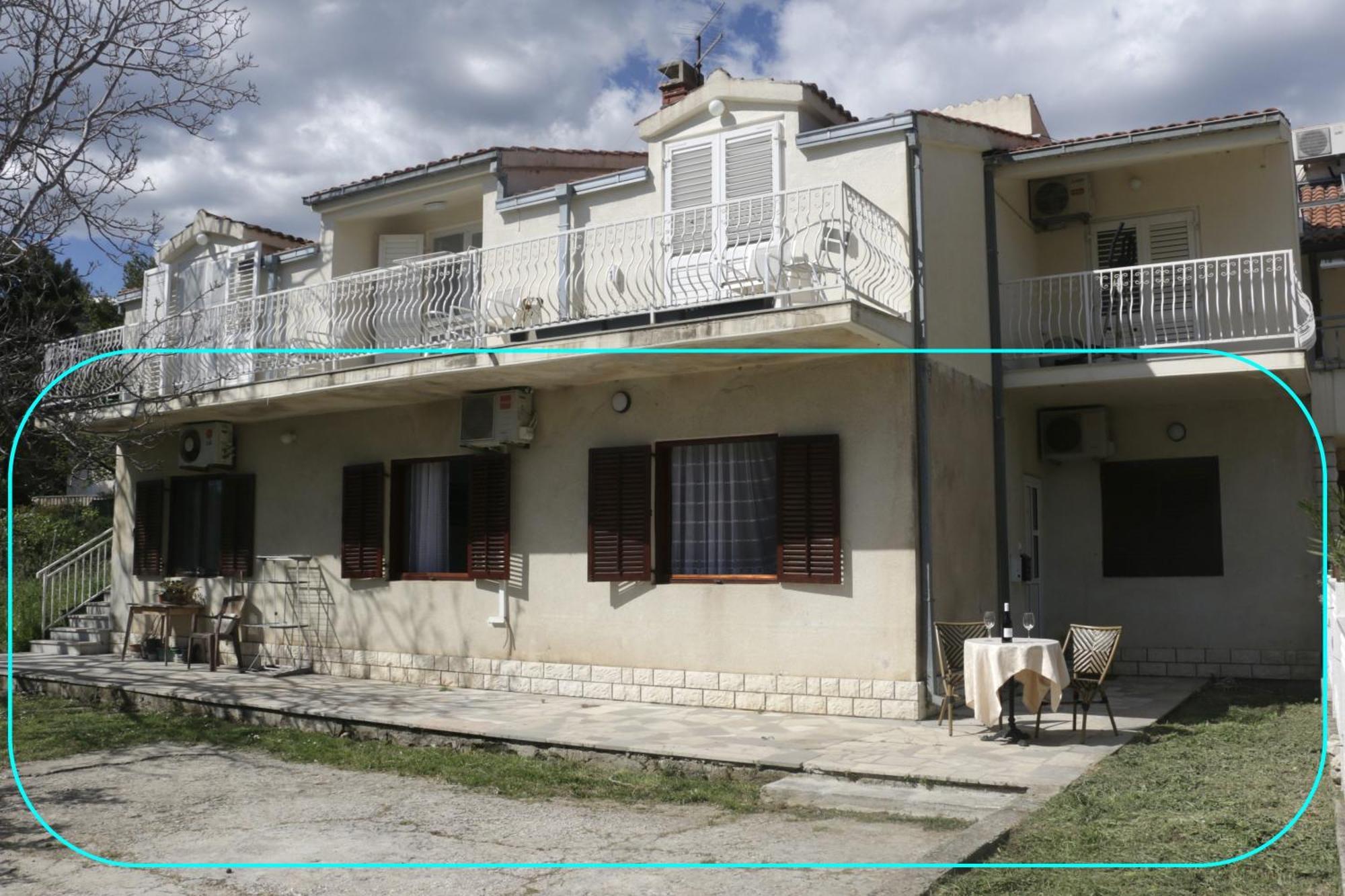 Beachfront Drazen, With Garden And Parking Split