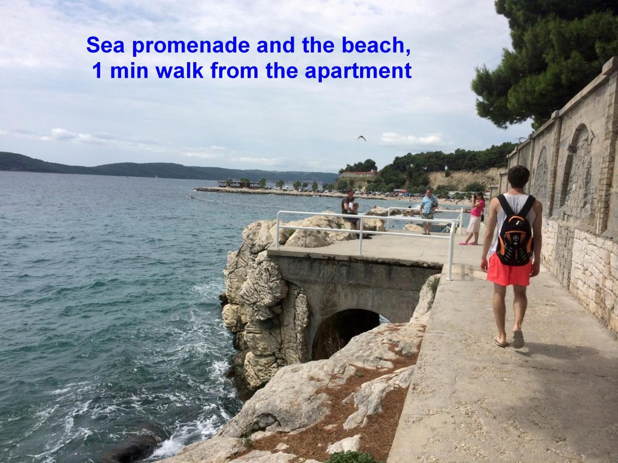Beachfront Drazen, With Garden And Parking
