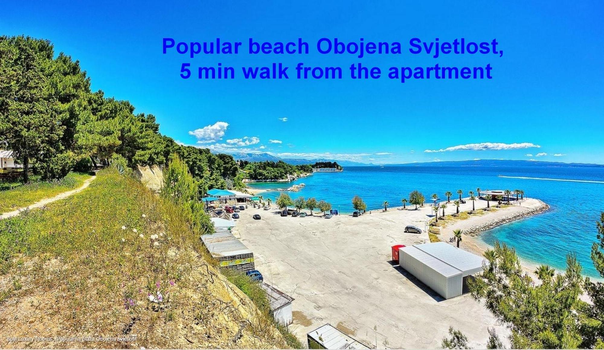Apartment Beachfront With Balcony And Parking Split
