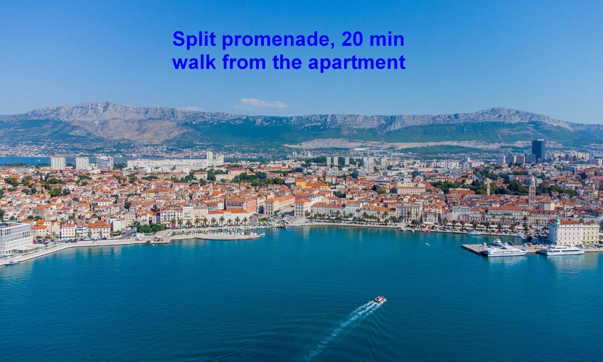 Apartment Adriatic Retreat Meje, 4 Min Walk To The Split