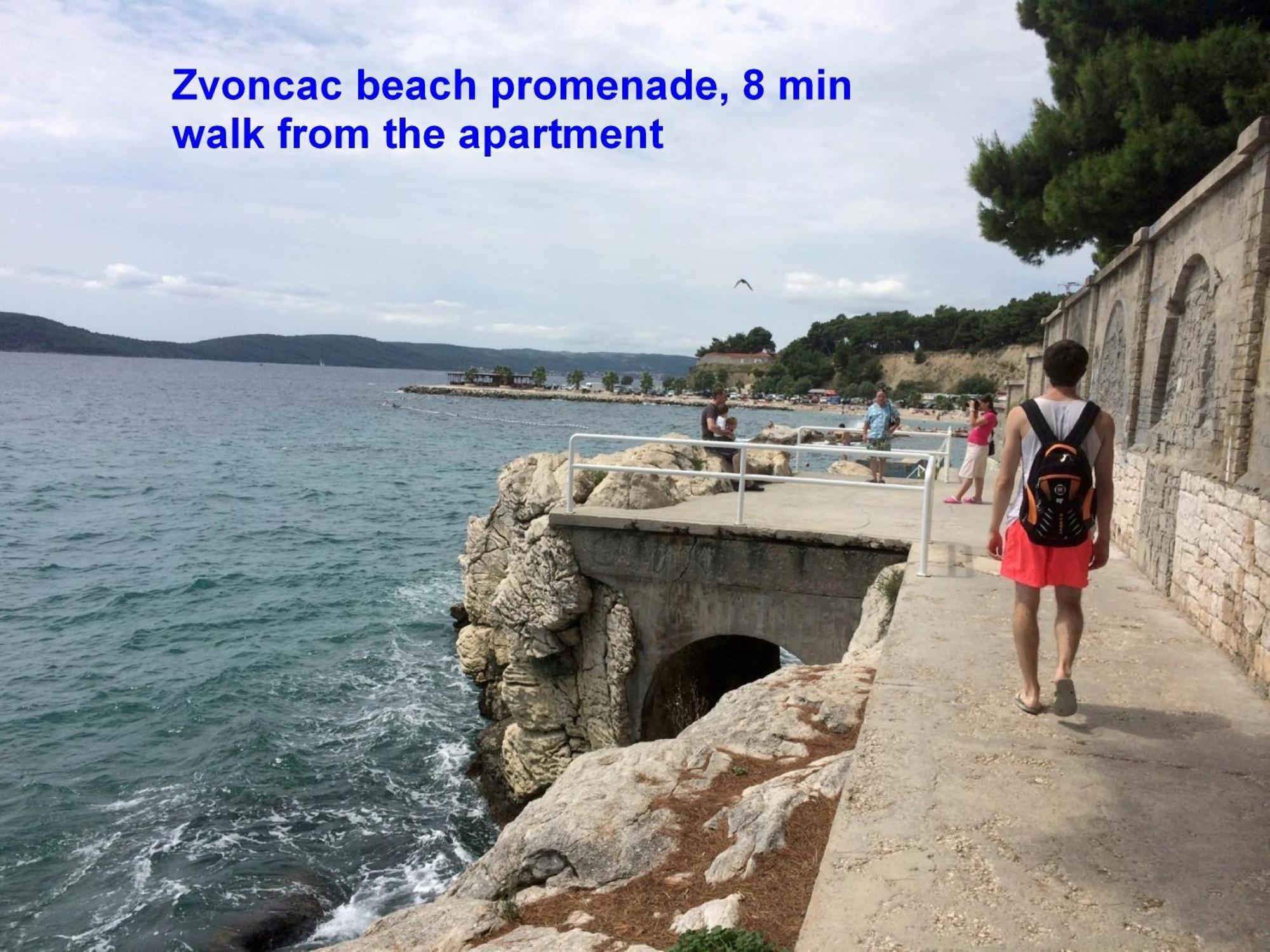 Apartment Adriatic Retreat Meje, 4 Min Walk To The Split