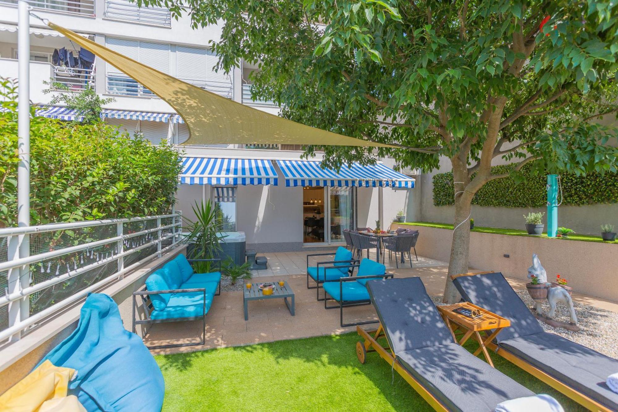 New Delux Garden With Hotube **** Appartement