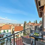 Elegant Art Deco Home With Balcony