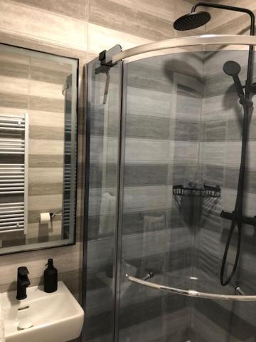 Apartment Bedroom With Bathroom Shower