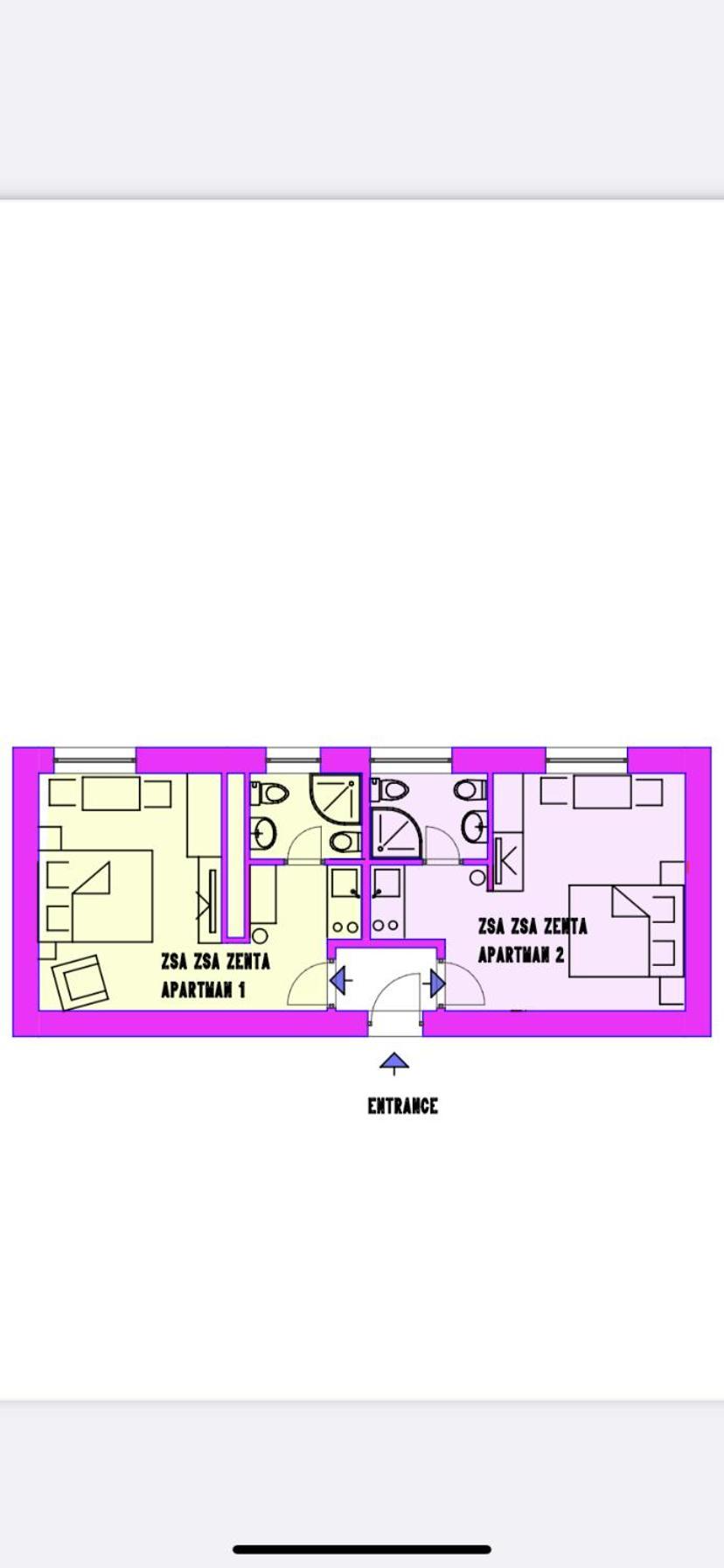 Zsa Zsa Zenta 1 Apartman *